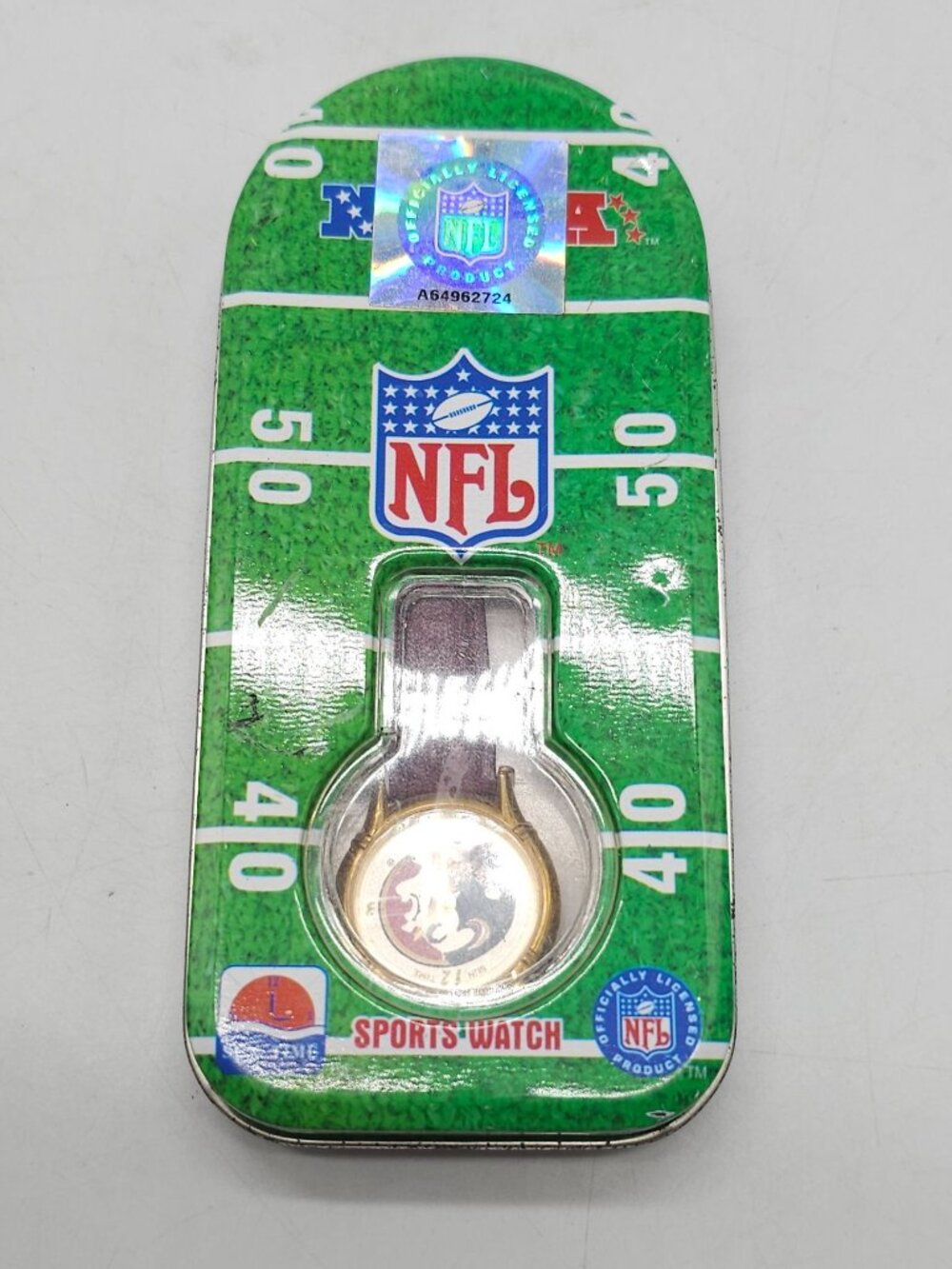 NFL Licensed Florida State Seminoles Sun Time Sports Watch Sweeping Second Hand